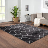 Trellis Geometric Woven Area Rug 10x8