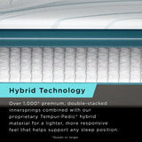 Tempur-Pedic® TEMPUR-Adapt® 2.0 Medium-Hybrid Mattress- $300 Gift With Purchase