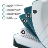 Tempur-Pedic® TEMPUR-Adapt® 2.0 Medium-Hybrid Mattress- $300 Gift With Purchase