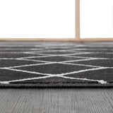 Trellis Geometric Woven Area Rug 10x8