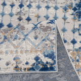 Moroccan Global Woven Area Rug (84"x63")
