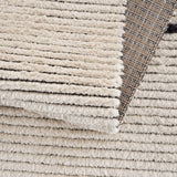 Black & Ivory Modern Area Rug (9' x 6'6") by Lissie Lou