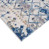Moroccan Global Woven Area Rug (84"x63")