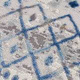 Moroccan Global Woven Area Rug (84"x63")