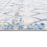 Moroccan Global Woven Area Rug (84"x63")