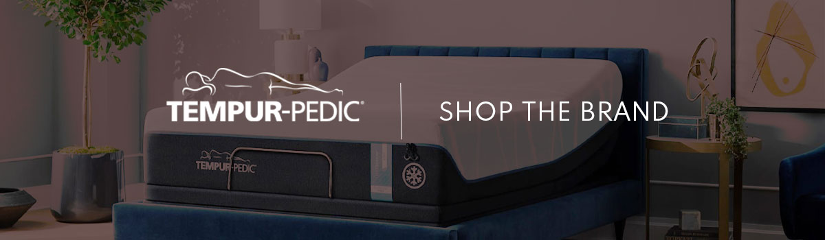 tempur pedic brand banner