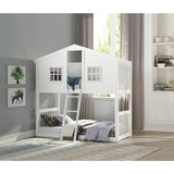 Rohan Cottage Bunk Bed (Twin/Twin), White & Pink (1Set/2Ctn) 37410