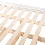 Spacious Full Over Full Bunk Bed with Twin Size Trundle in White - by Lissie Lou