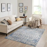Moroccan Global Woven Area Rug (84"x63")